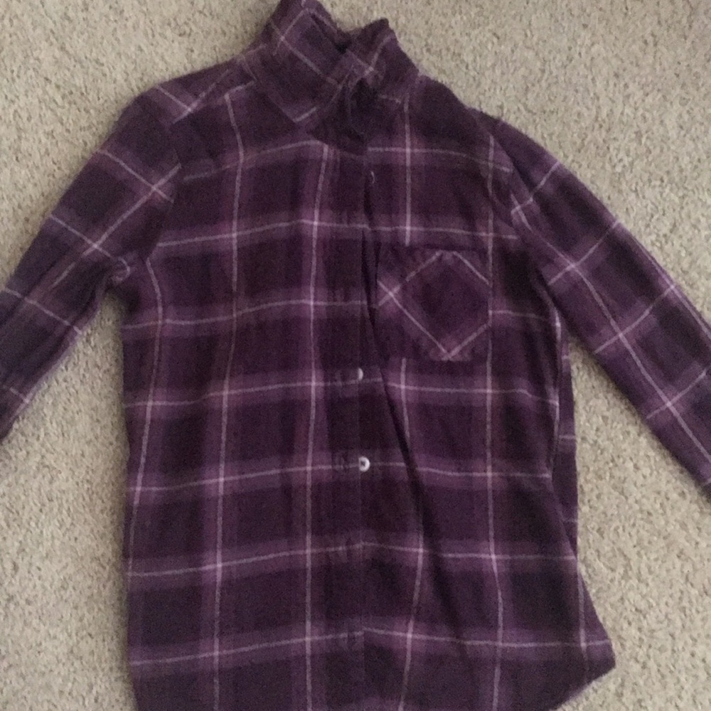 Purple flannel